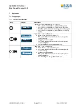 Preview for 28 page of bar SmartControl 2.0 Operation Manual