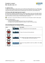 Preview for 40 page of bar SmartControl 2.0 Operation Manual