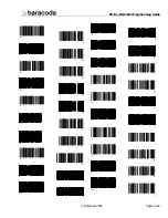 Предварительный просмотр 22 страницы Baracoda BC2604 Programming Manual