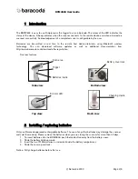Предварительный просмотр 3 страницы Baracoda BCM 2604 User Manual