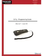 Baracoda D-Fly Programming Manual preview