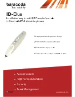 Baracoda IDBlue Specifications preview