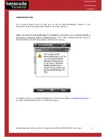 Preview for 3 page of Baracoda Manager V3.36.2 Install Manual