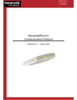 Предварительный просмотр 1 страницы Baracoda Pencil 2 Communication Protocol Manual