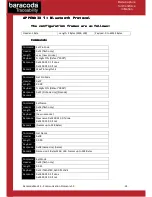 Предварительный просмотр 34 страницы Baracoda Pencil 2 Communication Protocol Manual
