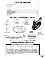 Preview for 3 page of baracuda alpha 3 Owner'S Manual And Quick Installation Instructions