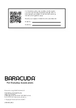 Preview for 16 page of baracuda Captura EM14 Series Owner'S Manual