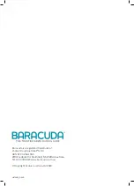 Preview for 20 page of baracuda Captura Plus Owner'S Manual