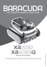 Preview for 1 page of baracuda xa2030 Installation & Operating Instructions Manual