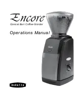 Preview for 1 page of Baratza Encore Operation Manual