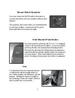 Preview for 9 page of Baratza Encore Operation Manual