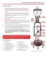 Предварительный просмотр 2 страницы Baratza Encore Quick Start Manual