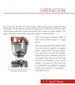 Preview for 9 page of Baratza Forte-AP Operation Manual