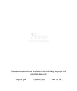 Preview for 2 page of Baratza Preciso Operation Manual