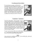 Preview for 9 page of Baratza Preciso Operation Manual