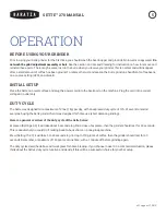 Preview for 5 page of Baratza sette 270 Manual