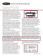 Preview for 18 page of Baratza sette 270 Quick Start Manual