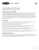 Preview for 5 page of Baratza SETTE 30 Manual