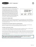 Preview for 7 page of Baratza SETTE 30 Manual
