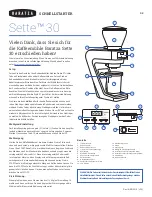 Preview for 7 page of Baratza SETTE 30 Quick Start Manual