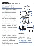 Preview for 13 page of Baratza SETTE 30 Quick Start Manual