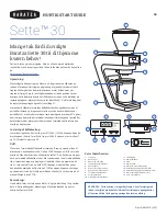 Preview for 23 page of Baratza SETTE 30 Quick Start Manual