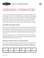 Preview for 6 page of Baratza Vario W+ Operation Manual