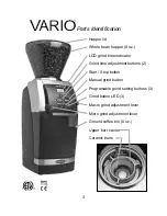 Preview for 5 page of Baratza Vario Operation Manual