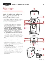 Preview for 5 page of Baratza Vario+ Quick Start Manual