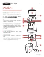 Preview for 9 page of Baratza Vario+ Quick Start Manual