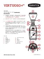 Preview for 9 page of Baratza VIRTUOSO+ Quick Start Manual