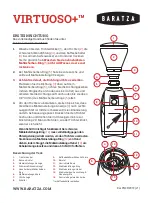 Preview for 13 page of Baratza VIRTUOSO+ Quick Start Manual