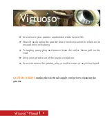 Preview for 4 page of Baratza Virtuoso User Manual