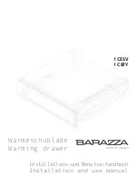 Preview for 1 page of Barazza 1CEFY Installation And Use Manual