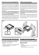 Preview for 6 page of Barazza 1CEFY Installation And Use Manual