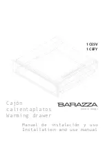 Barazza 1CESV Installation And Use Manual preview