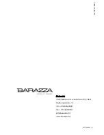 Preview for 36 page of Barazza 1CFFY1 Installation And Use Manual