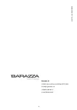 Preview for 8 page of Barazza 1CI120 Installation And Use Manual