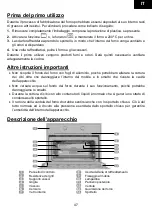 Предварительный просмотр 47 страницы Barazza 1FEVGMC Instruction Manual