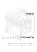 Предварительный просмотр 1 страницы Barazza 1FOFM7#-00 Series Installation And Use Manual