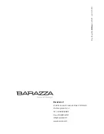 Предварительный просмотр 36 страницы Barazza 1FOFM7X-00 series User Manual