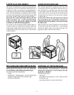 Предварительный просмотр 6 страницы Barazza 1FOFMPX-00 series Installation And Use Manual