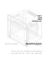 Barazza 1FUNPV#-00 Series Installation And Use Manual предпросмотр