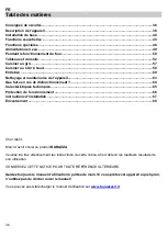 Предварительный просмотр 252 страницы Barazza 1FVCFY Instruction Manual