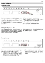 Предварительный просмотр 11 страницы Barazza 1MCFY Instructions For Use Manual