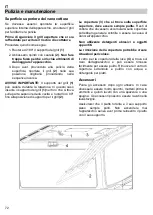 Предварительный просмотр 72 страницы Barazza 1MCFY Instructions For Use Manual