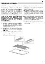 Предварительный просмотр 107 страницы Barazza 1MCFY Instructions For Use Manual