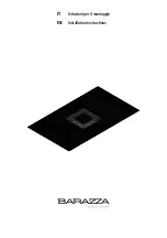 Preview for 1 page of Barazza 1PIDZ90 Installation Instructions Manual