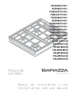 Preview for 1 page of Barazza 1PLB0362X-00 series Installation And Use Manual