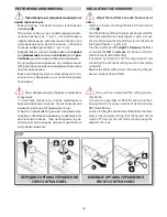 Preview for 14 page of Barazza 1PLB0604#-00--1 series Installation And Use Manual